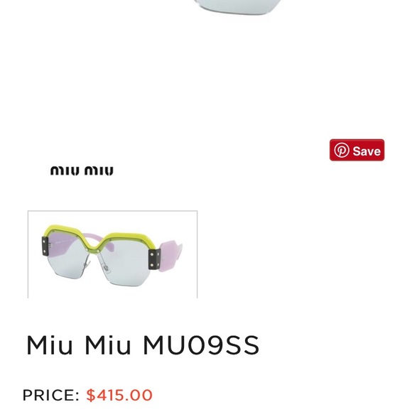 Accessories - 100 Authentic Miu Miu Sunglasses